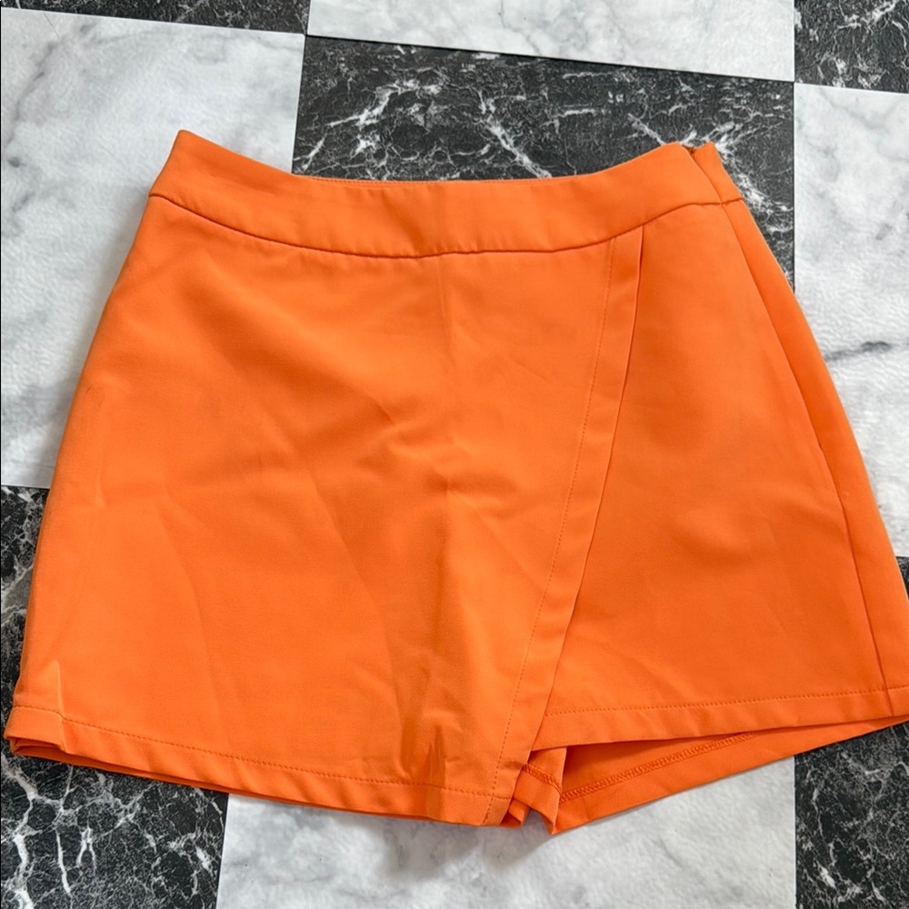 Sincerely Jules Orange Skorts Athletic Style